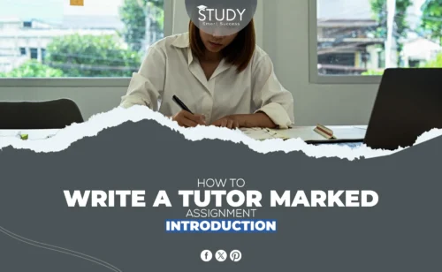 Tutor Marked Assignment Introduction