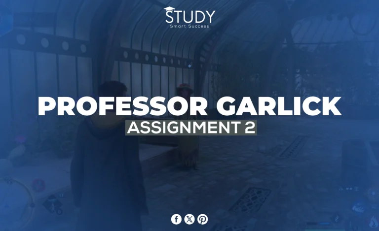 Professor Garlick Assignment 2