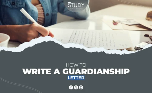 how to write a guardianship letter