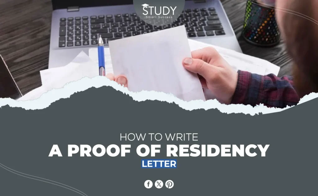 How to Write a Proof of Residency Letter