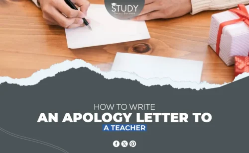 how to write an apology letter to a teacher