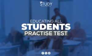 Educating all students practice test