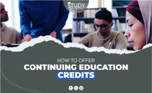 how to offer continuing education credits