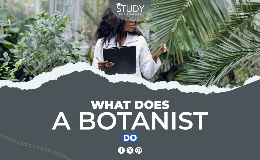 what does a botanist do