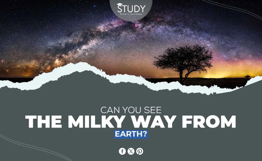 can you see the milky way from earth?